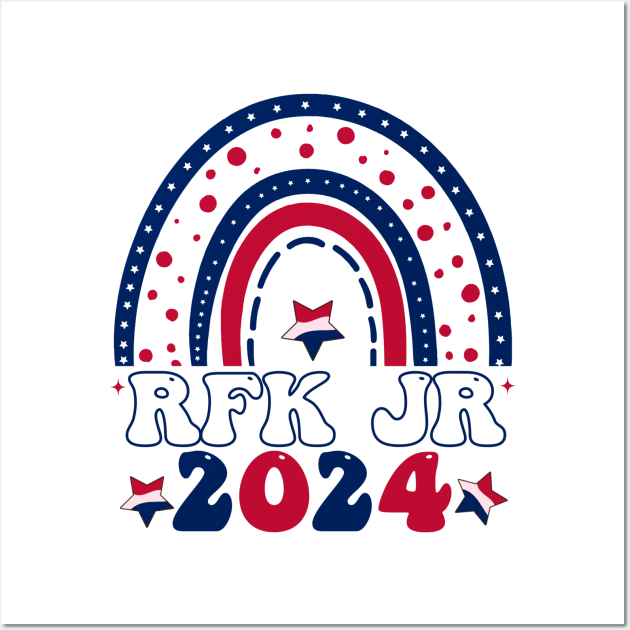 Robert Kennedy JR. 2024 Presidential RFK JR 2024 Groovy Design Rfk Jr